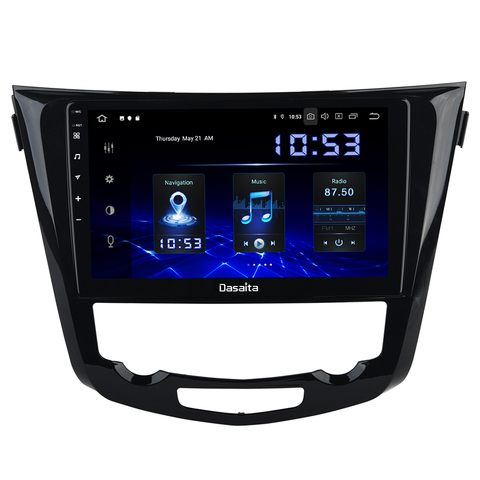 Autoradio multimédia Android 10, Navigation gps, écran 2014 