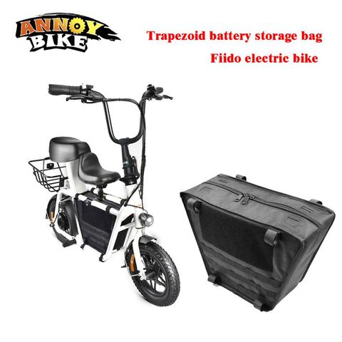Fiido – sac de voyage pour vélo électrique, sac trapézoïdal épais étanche pour batterie au Lithium, 1108 ► Photo 1/6
