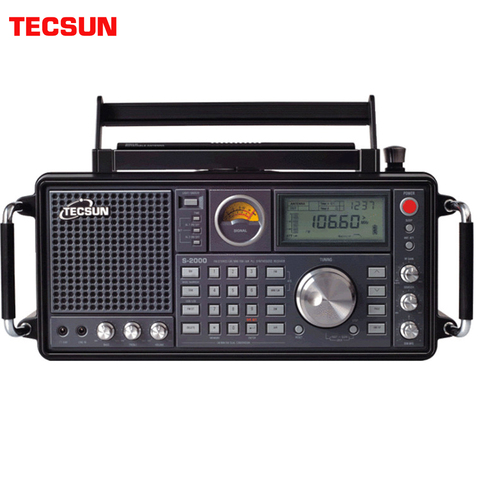 TECSUN S-2000 Amateur Radio jambon de bureau SSB double Conversion FM/MW/SW/LW bande d'air haute sensibilité et bonne sélectivité haut-parleur ► Photo 1/6