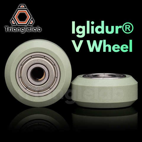 Trianglelab iglidur®Roulement V wheel 625ZZ, haute qualité fabrication de matériel IGUS, type V slot pour imprimante 3D, ender 3, cr-10 ► Photo 1/6