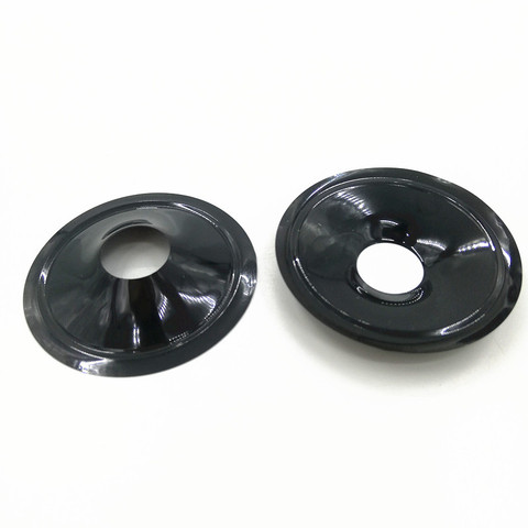 Haut-parleur 2 pouces en plastique, cône de 48mm de diamètre 14mm noyau H:7mm, accessoires de réparation DIY noir, 10 pièces, vente en gros ► Photo 1/6