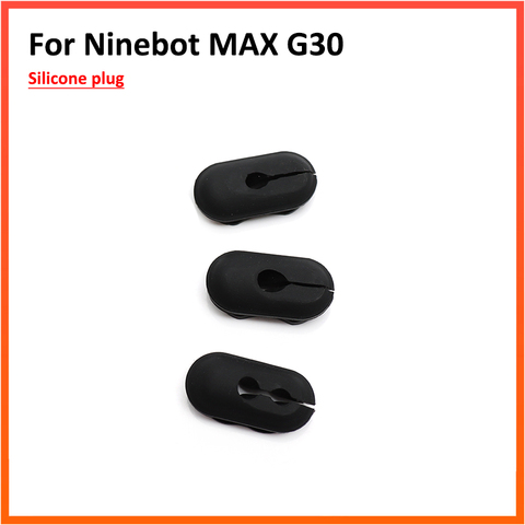 Bouchon en Silicone pour Scooter électrique Ninebot MAX G30 G30D, étanche, housse anti-poussière, accessoires en caoutchouc ► Photo 1/6