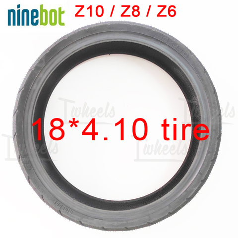 Pneu d'origine Ninebot Z10 pneu 18*4.10 CST pneu sans air ► Photo 1/5