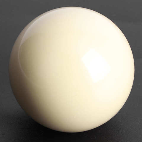 Boule de billard blanche, 1 pièce, 52.5MM/57.2MM, équipement de divertissement d'intérieur ► Photo 1/6