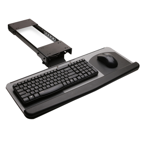 Support de clavier repose-poignet ergonomique de taille XL avec deux coussinets de souris, pour clavier et plateau de souris LK06A ► Photo 1/6