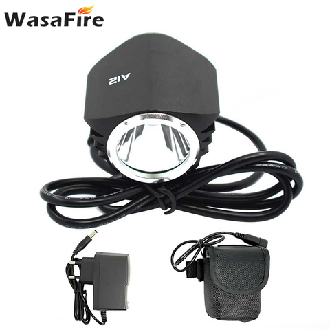 WasaFire – phare de vélo haute puissance 2500 Lumen, lampe frontale de guidon de vélo étanche, Rechargeable, lampe de poche à LED, éclairage de cyclisme ► Photo 1/6