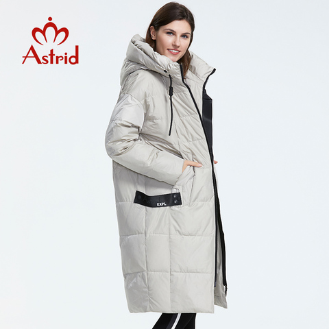 Astrid 2022 hiver nouveauté doudoune femmes vêtements amples vêtements d'extérieur qualité avec une capuche mode style hiver manteau AR-7038 ► Photo 1/6