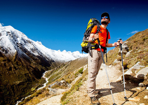 Alliage matériel défense extérieure bâton tactique Trekking pôle alpinisme Camping équipement multifonctionnel pliant outil randonnée ► Photo 1/6