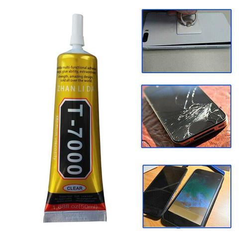 Colle adhésive T7000 15/50ml, liquide transparent, Super bricolage, colle adhésive pour réparation d'écran tactile de téléphone portable, cadre de réparation d'écran tactile ► Photo 1/6