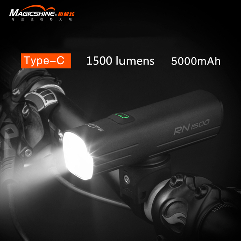 Magicshine RN1500 vélo phare VTT route vélo lampe de poche lumineuse imperméable 1200 lumens vélo Outil D'éclairage ► Photo 1/6