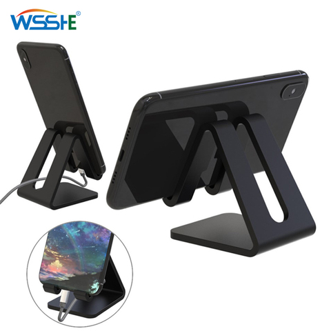 Support de téléphone Support Mobile Smartphone Support de tablette pour iPhone bureau Support de téléphone Portable Support en plastique Portable Support Mobile ► Photo 1/6