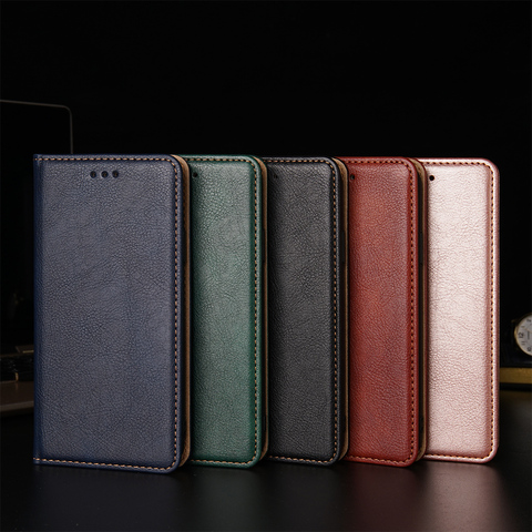 Coque magnétique en cuir pour Xiaomi, étui à rabat pour MI A1, A2, A3, Mix 2, 2s, 3, 5, 6, 8, 9, 10, 11 Lite, CC9 PRO ► Photo 1/6