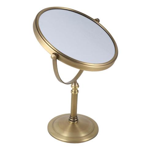 Miroir de maquillage Double face à grossissement 3X/5X/7X/10X, 6 pouces/8 pouces, miroir cosmétique de bureau pour la maison, la chambre à coucher et la salle de bain ► Photo 1/6