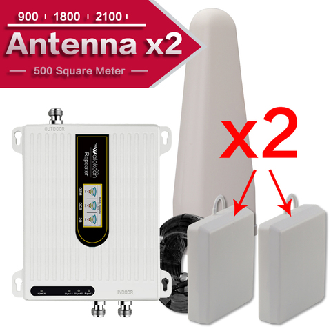 Amplificateur de Signal Mobile 2G 3G 4G amplificateur de Signal GSM 3g 4g téléphone portable Signal Booster antenne téléphone portable répéteur cellulaire LTE ► Photo 1/6