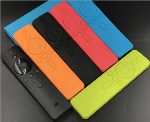 Housse de protection pour télécommande Xiaomi 4a4c, étui en Silicone souple pour commande vocale Mi TV ► Photo 1/6