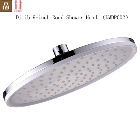 Diiib Dabai – pommeau de douche 9 pouces, 23x23cm, plastique ABS roudé, pluie, salle de bain, pulvérisateur haut, mince, haute pression ► Photo 1/6