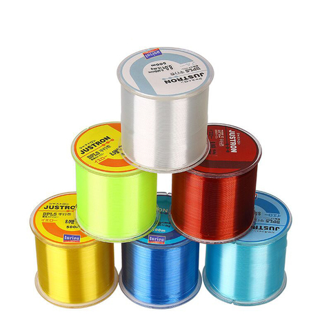 Fil de pêche en Nylon Monofilament Durable de 500M, ligne de pêche en mer, rockfishing, toutes tailles de 0.6 à 8.0, 1 pièce ► Photo 1/6