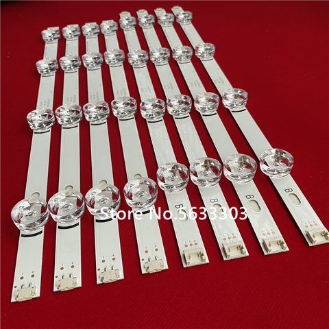 Bande de rétroéclairage LED 8 pièces, pour 42GB6310 42LB6500 42LB5500 42LB550V 42LB561V 42LB570V 42LB550V 42LB5800 ► Photo 1/6