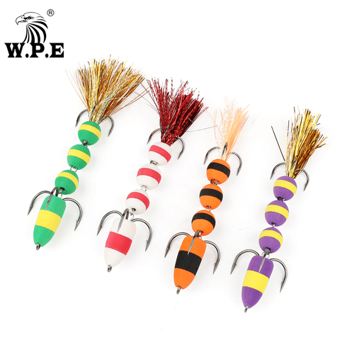 W.P.E – leurre souple multicolore de taille L, appât artificiel idéal pour la pêche au bar, Wobblers, nouveau modèle ► Photo 1/6