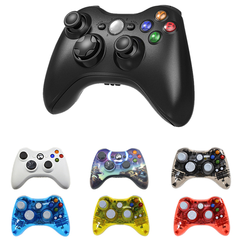 Sans fil contrôleur bluetooth Pour Xbox 360 manette de jeu joystick Pour X box 360 Jogos Controle Win7/8 Win10 PC manette de jeu Pour Xbox360 ► Photo 1/6