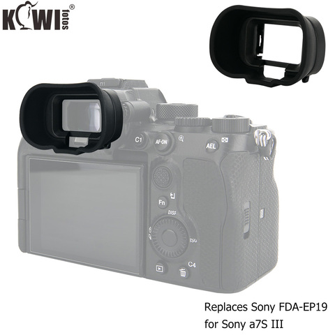 Oculaire en silicone souple viseur oculaire oculaire pour Sony a7SIII a7S III a7S3 protecteur de la vue remplace Sony FDA-EP19 ► Photo 1/6