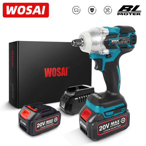 WOSAI mt-series clé à chocs électrique 20V clé sans brosse Li-ion batterie clé à douille perceuse à main Installation outils électriques ► Photo 1/6