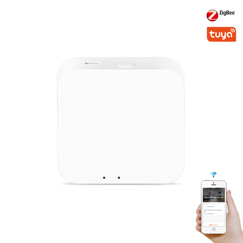 Zemismart – télécommande sans fil Tuya Zigbee 3.0, Hub Gaterway, WiFi, pour maison intelligente ► Photo 1/6