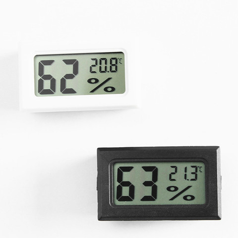 1PC offre spéciale Mini numérique LCD intérieur pratique capteur de température humidité mètre thermomètre hygromètre jauge ► Photo 1/6