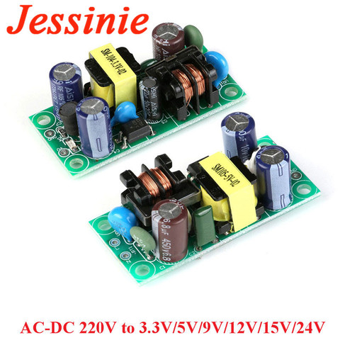 Module convertisseur abaisseur de carte d'alimentation, AC-DC V à 220V 5V 9V 12V 15V 24V AC à DC ► Photo 1/6