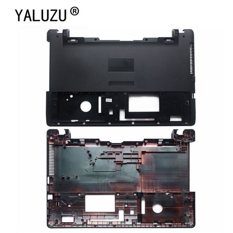 YALUZU nouveau couvercle de boîtier inférieur d'ordinateur portable pour ASUS X550 X550C X550VC X550V A550 ordinateur portable carte mère fond D étui sans trou USB inférieur ► Photo 1/6