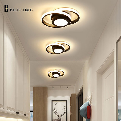 Plafond Moderne À LEDs Allée LUMIÈRE Lumières Petit Lustre Plafonnier Pour Salon salle À Manger Couloir Lumières Éclairage Intérieur ► Photo 1/6