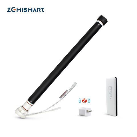 Zemimart Tuya Zigbee 3.0 rouleau ombre moteur avec batterie pour 38mm Tube vie intelligente APP contrôle ALexa Google maison contrôle ► Photo 1/6