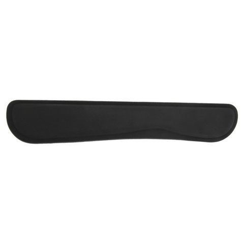 Repose-poignet en Gel noir antidérapant, Support confortable pour ordinateur de bureau, clavier de jeu, plate-forme surélevée, mains ► Photo 1/6