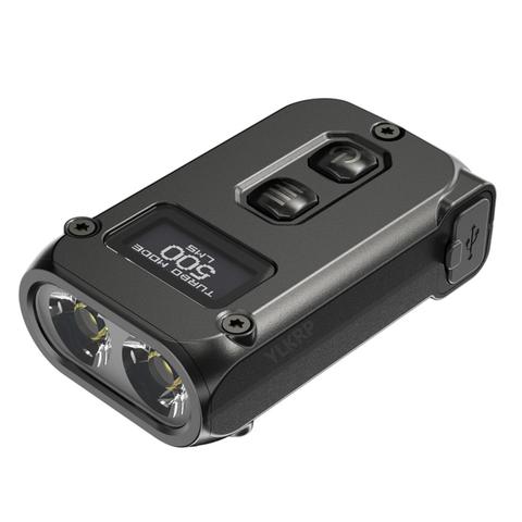 Nitecore – lumière de clé intelligente TINI2 500 Lumens OLED, double cœur, technologie de veille APC, longue durée de veille, utilisation d'un chargeur USB type-c ► Photo 1/6