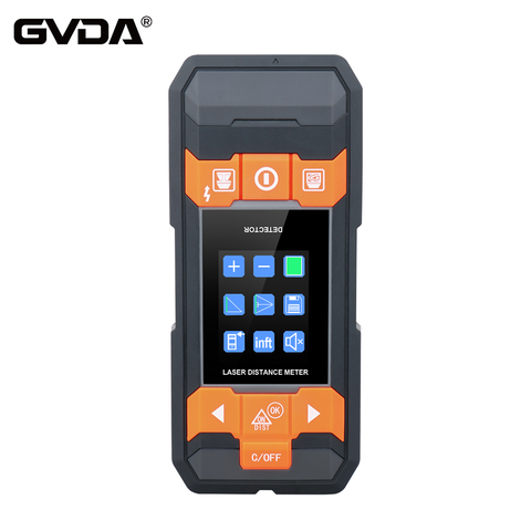GVDA-détecteur de métaux à télémètre Laser, détecteur de fils, Scanner mural, fil métallique, bois et ruban numérique ► Photo 1/6