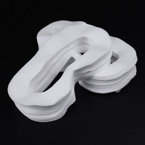 100 pièces absorbant la sueur masque pour les yeux VR lunettes patchs jetables masque pour les yeux Oculus Quest pour Oculus Rift S ► Photo 1/6