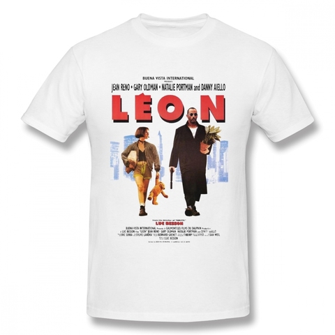 LEON le t-shirt Vintage professionnel pour homme impression 3D belle été respirant Camiseta haut décontracté t-shirts de conception ► Photo 1/4