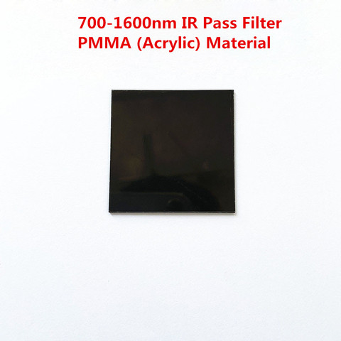 Filtre infrarouge noir IR700 PMMA, résine acrylique, taille Multiple 700 – 1600nm ► Photo 1/3