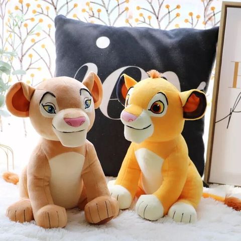 Jouet en peluche Mufasa pour enfants, jouet, nouveau style, 11.8 pouces, 30cm Disney, le roi Lion Simba Nala jeune Simba ► Photo 1/6