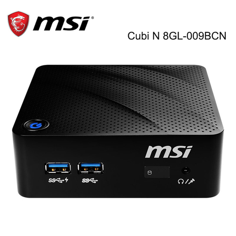 MSI Mini PC Cubi B171 N 8GL-009BCN BN5000 Mini muet N ordinateur hôte Pentium N5000 Quad Core ► Photo 1/6