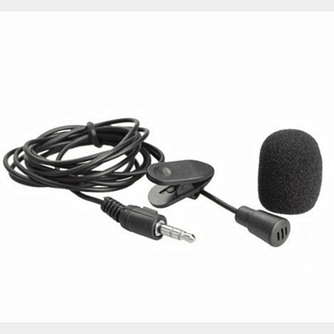 Haute sensibilité 2M micro pince à cravate Microphones Support de revers à pince parlant chant pour téléphone intelligent enregistrement PC ► Photo 1/6