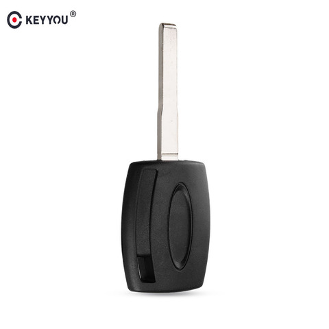 KEYYOU-coque de clé avec transpondeur, pour Ford Fiesta Mondeo, Focus c-max, s-max, Galaxy Kuga HU101, livraison gratuite ► Photo 1/4