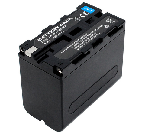 Batterie pour Sony NP-F930, NP-F950, NP-F950/B, NP-F960, NP-F970, NP-F, 970, NPF970, 2NP-F970/B InfoLITHIUM série L ► Photo 1/5