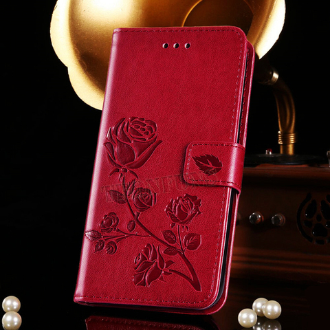 Coque à rabat en cuir à fleurs 3D, étui portefeuille pour Huawei Y5 Y6 Y9 Y7 Prime 2022 Y5lite 2022 honour 8s 8 S ► Photo 1/6