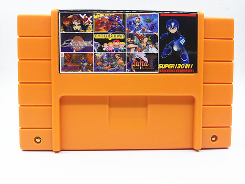 Cartouche de jeu Super 130-en-1, sauvegarde de puces avec Zeldaed LINK Dragon Ball Z laguna Ys III ► Photo 1/4