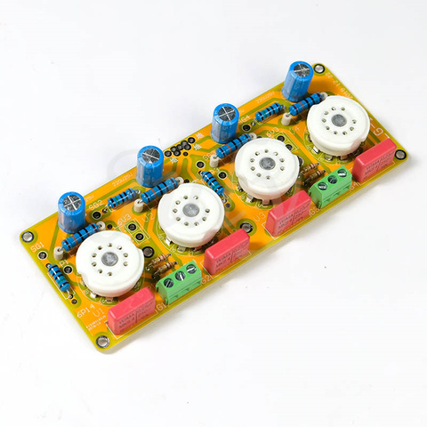 Amplificateur push-pull à tube 6P14, panneau de bricolage, 10W + 10W, adapté aux trois méthodes de connexion standard, triode et super linéaire ► Photo 1/4
