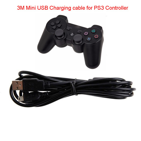 3M 10ft Multi contrôleur USB chargeur câble de charge cordon pour Playstation 3 pour PS3 ► Photo 1/6