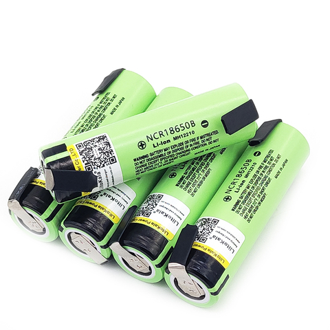 18650 Liitokala NCR18650B 18650 3.7v 3400mah Lithium batterie Rechargeable soudage Nickel feuille batteries ► Photo 1/5