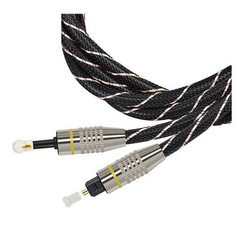 Mini câble Audio optique numérique SPDIF, prise 3.5mm, Fiber optique, ligne à bouche ronde TOSLINK, connecteur Audio optique, livraison directe ► Photo 1/6