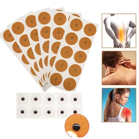 Soulagement de la douleur aimant traitement autocollant Patch dos épaule pied santé magnétique Acupuncture thérapie plâtre Relaxation Massage chaud ► Photo 1/6